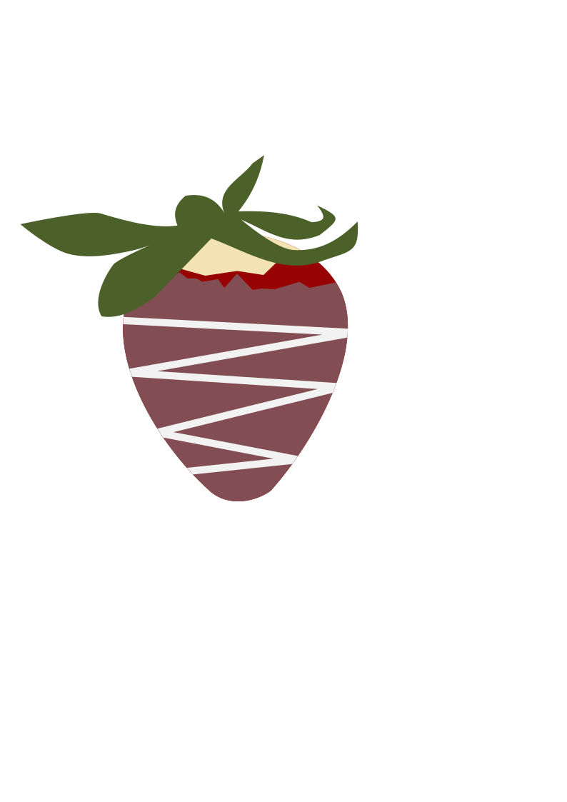 Free SVG Files for Cricut | Chocolate Covered Strawberry SVG